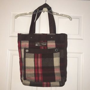 Abercrombie and Fitch  fleece tote
